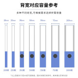 得力33512A4加厚檔案盒75mm藍(lán)色